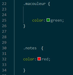 balise span dans css